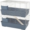 CAGE LAPIN DOUBLE MAXI BALDO TWIN 100 x 53 x 96