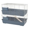 CAGE LAPIN DOUBLE MAXI BALDO TWIN 118 x 59 x 96