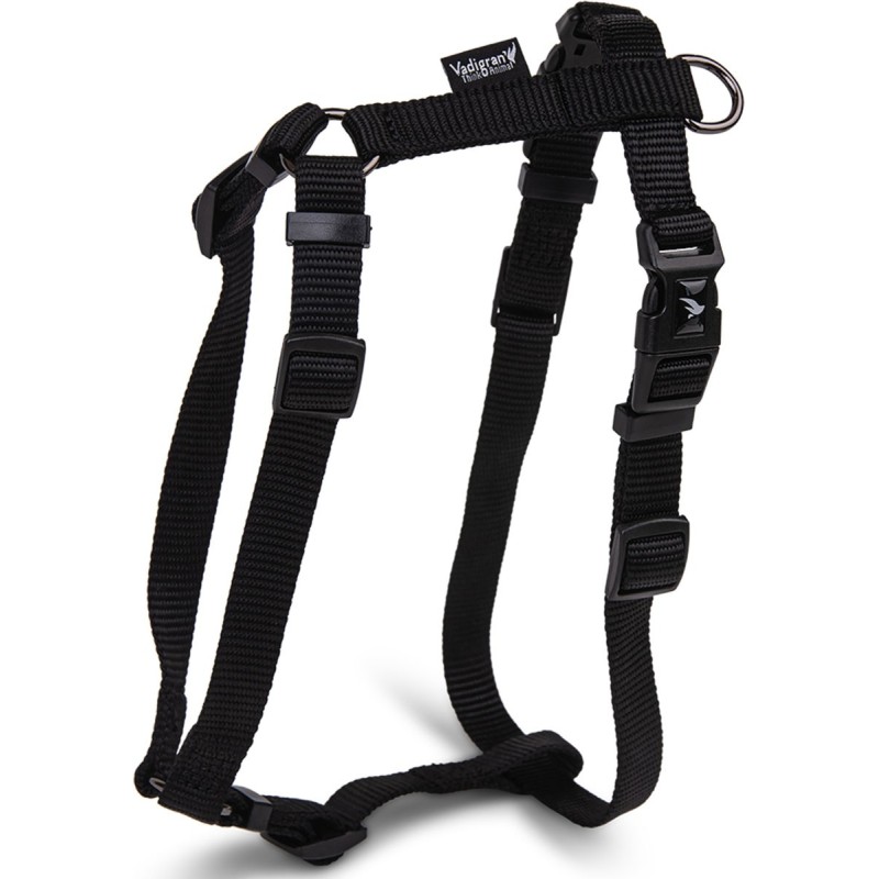 HARNAIS NYLON 25MM 70/90CM NOIR (731682)** VADI