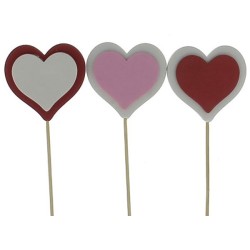 PIC CŒUR ASS 2 H26 CM