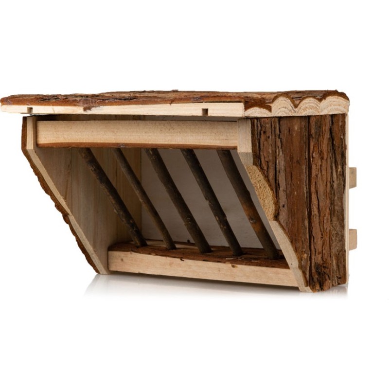 HIRO ratelier a foin en bois 20x15x17cm**
