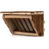 HIRO ratelier a foin en bois 20x15x17cm**