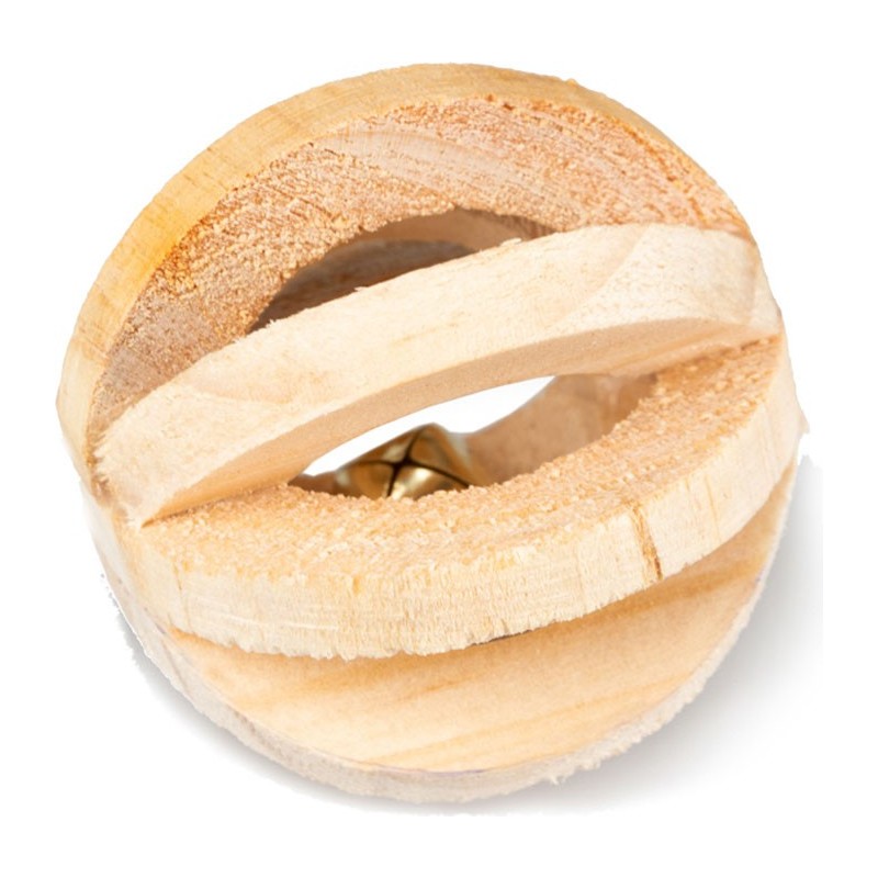 JOUET RONGEURS VADOR balle bois diam6cm**