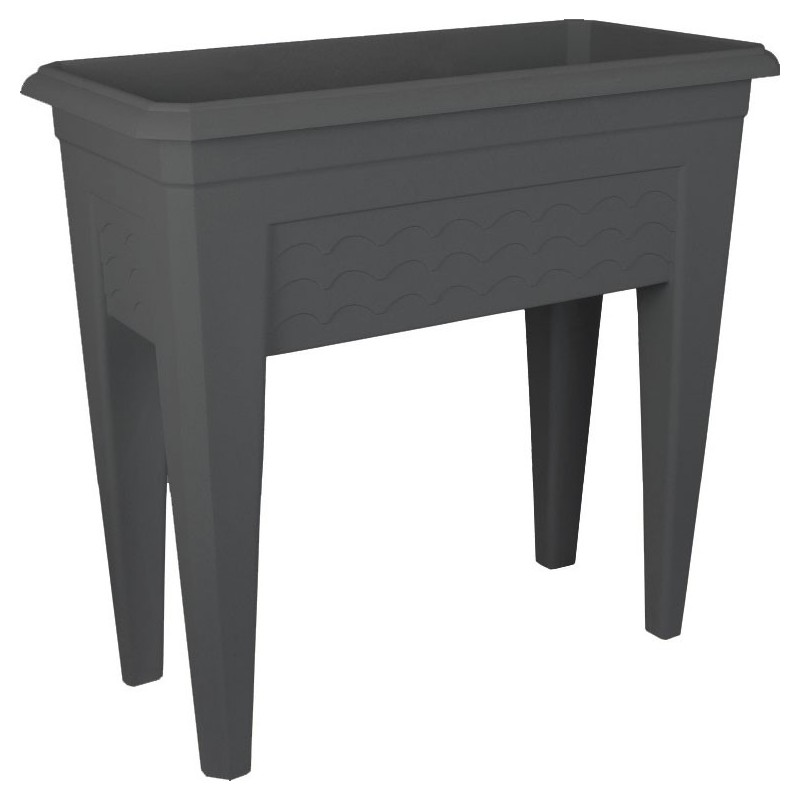 JARDINET GRIS 80x40x75cm PALETTE 45  piedS