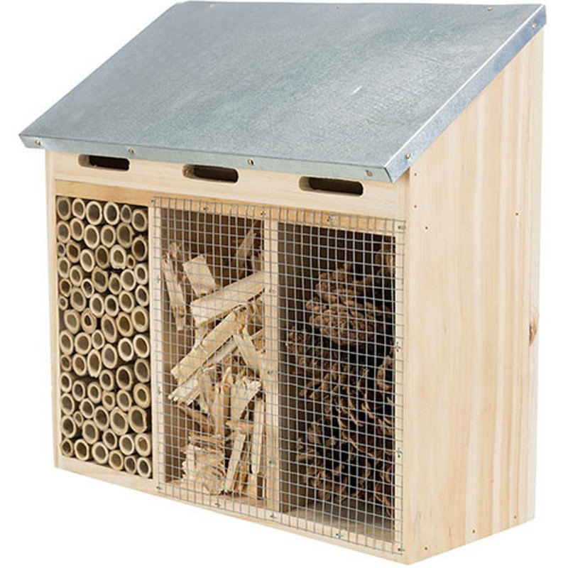 HOTEL POUR INSECTES EN BOIS 30x30x14cm**    TRIXIE