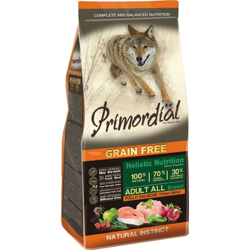 PRIMORDIAL CHIEN ADULT POULET-SAUMON 12KG