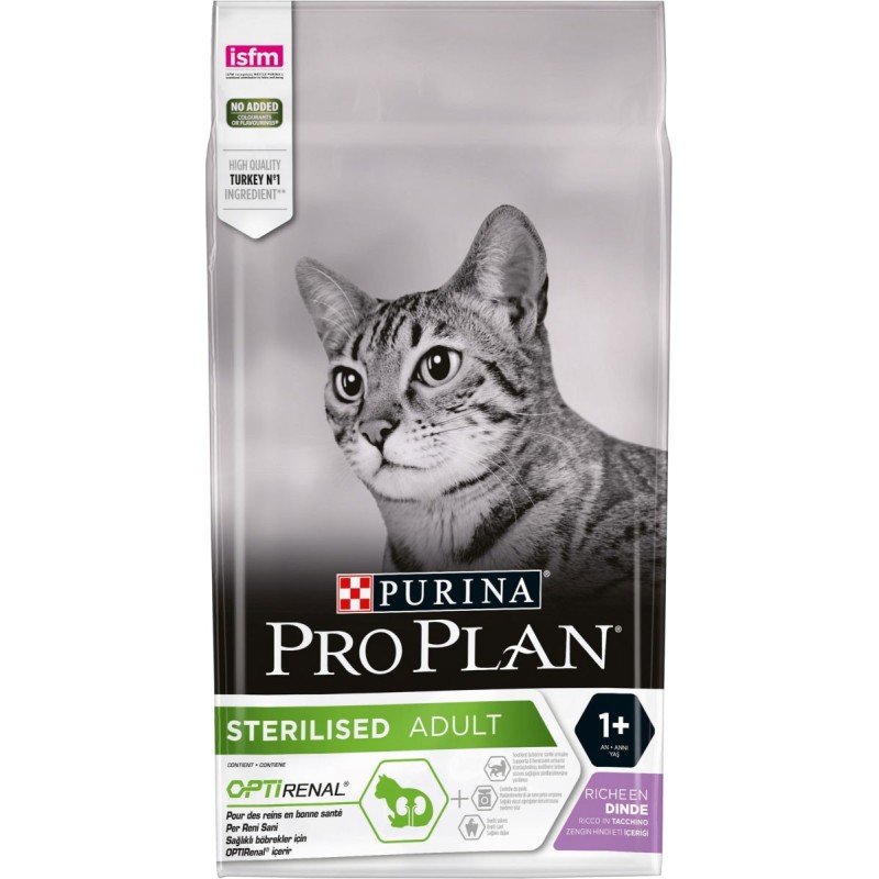 PROPLAN CHAT STERILISED DINDE 3KG