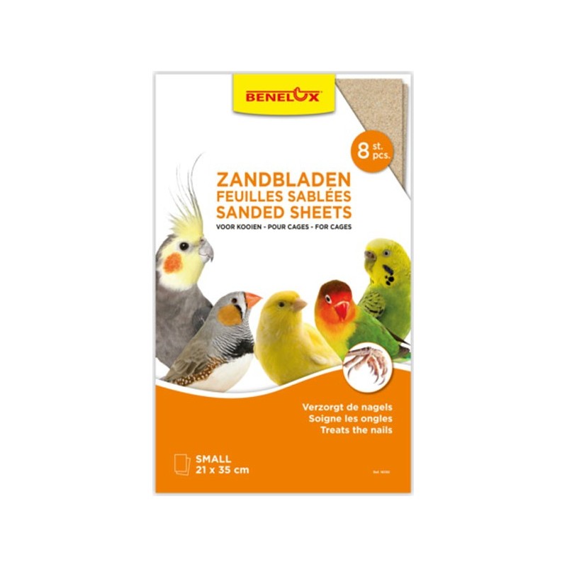 FEUILLES SABLEES SMALL par 8pcs  Benelux