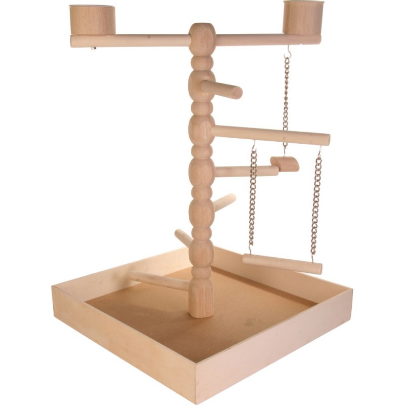 Place de jeux, en bois, 41 × 55 × 41 cm