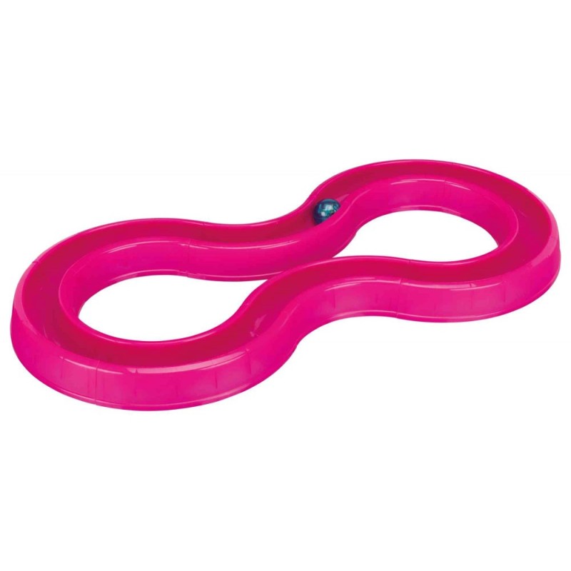 Flashing Ball Race, en plastique, 65 × 31 cm, rose