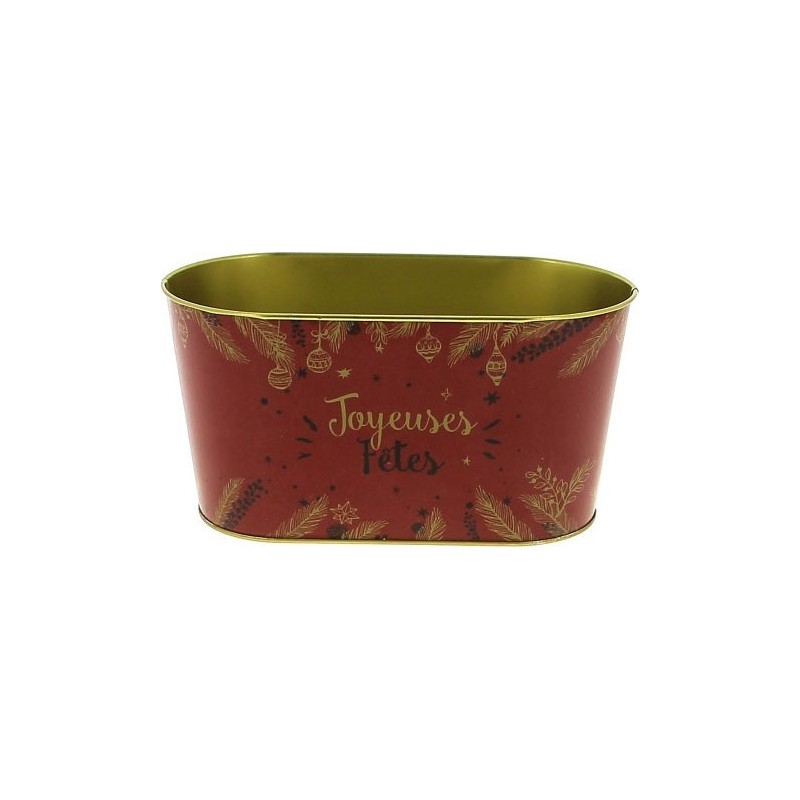 JARDI J.FETES ROUGE 23*11 H12CM