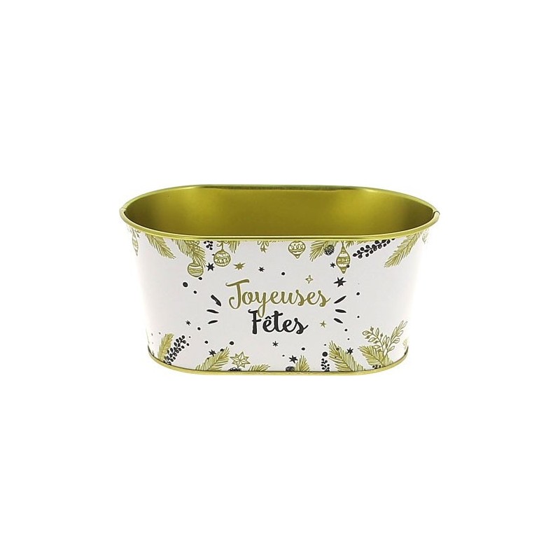 JARDI J.FETES BLANC 19.5*11 H9CM