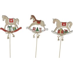 PIC CHEVAL ASST 3 Ø9*7 H28CM