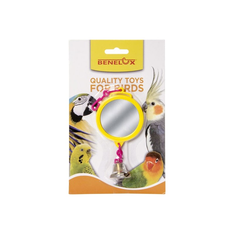 MIRROIR + CLOCHE OISEAUX**  Benelux