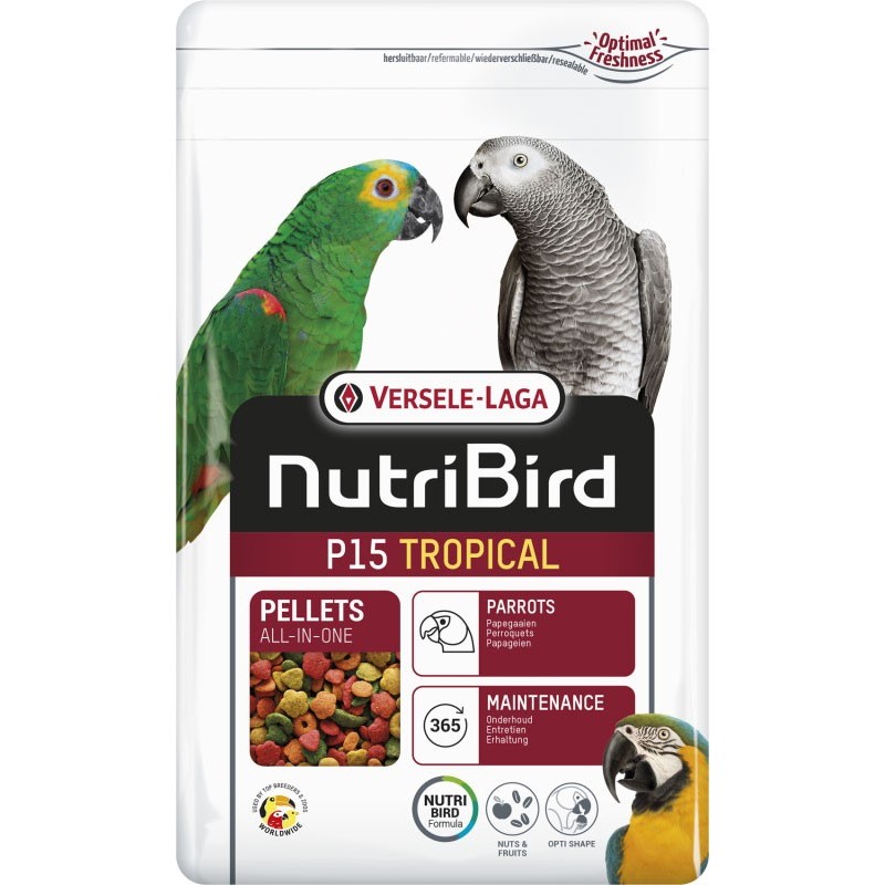 NUTRIBIRD P15 TROPICAL 1kg*+    versele 422036