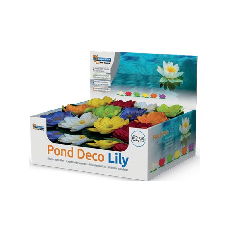 DECO NENUPHAR DISPLAY 36 PCS