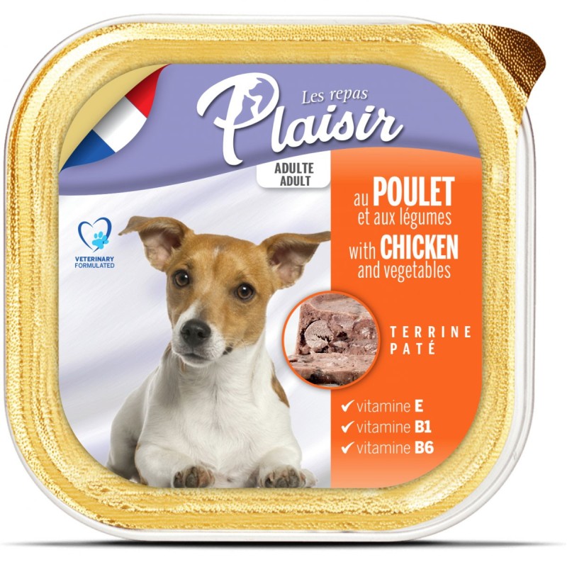RP BARQUETTE 300G CHIEN POULET