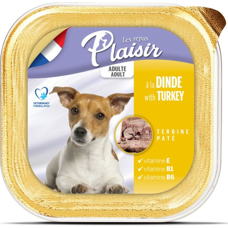 RP BARQUETTE 150G CHIEN DINDE