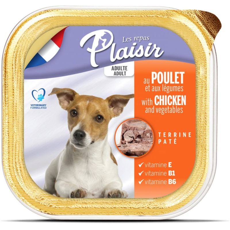 RP BARQUETTE 150G CHIEN POULET