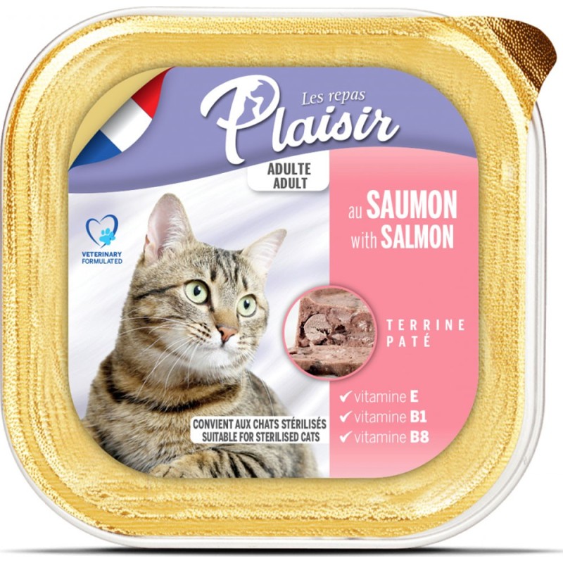 RP BARQUETTE 100G CHAT SAUMON