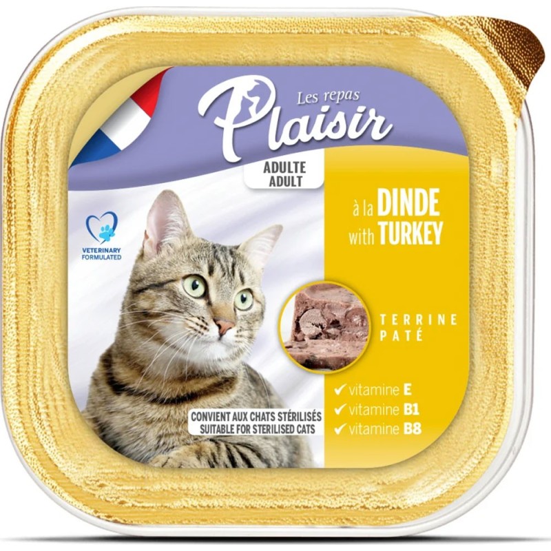 RP BARQUETTE 100G CHAT DINDE