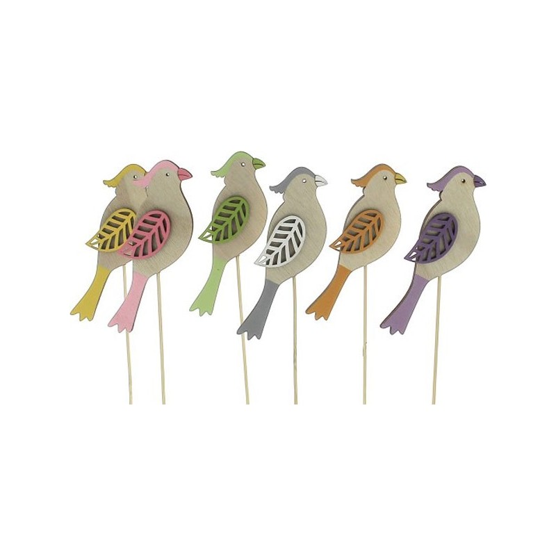 PIC OISEAU H15 CM ASS 6