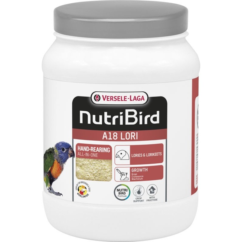 NUTRIBIRD A18 LORI 800gr - remplace 422097