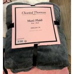 PLAID 220x180cm BLANC...