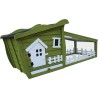 CLAPIER EN BOIS SOPHIA VERT** Benelux