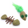 JOUET CHAT : LOT DE 2 JOUETS AVEC CATNIP