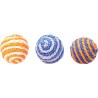 JOUET CHAT : SET DE 3 BALLES SISAL