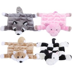 JOUET PELUCHE PLAT 4 MODELES 