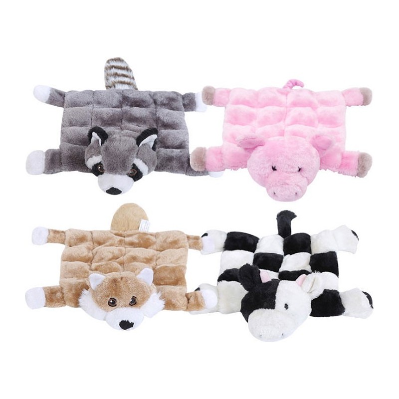 JOUET PELUCHE PLAT 4 MODELES 