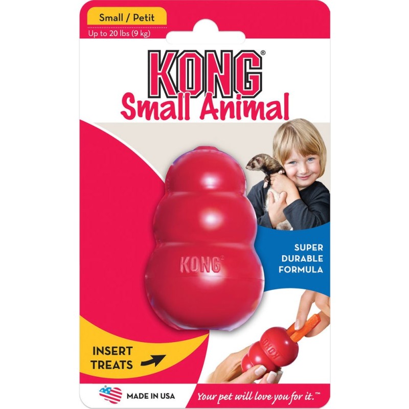 KONG TOY EXTREME SMALL ROUGE **