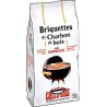 BRIQUETTE DE CHARBON DE BOIS 4KG*  (120sacs par palette )