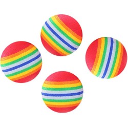 JOUET CHAT LOT DE 4 BALLES...